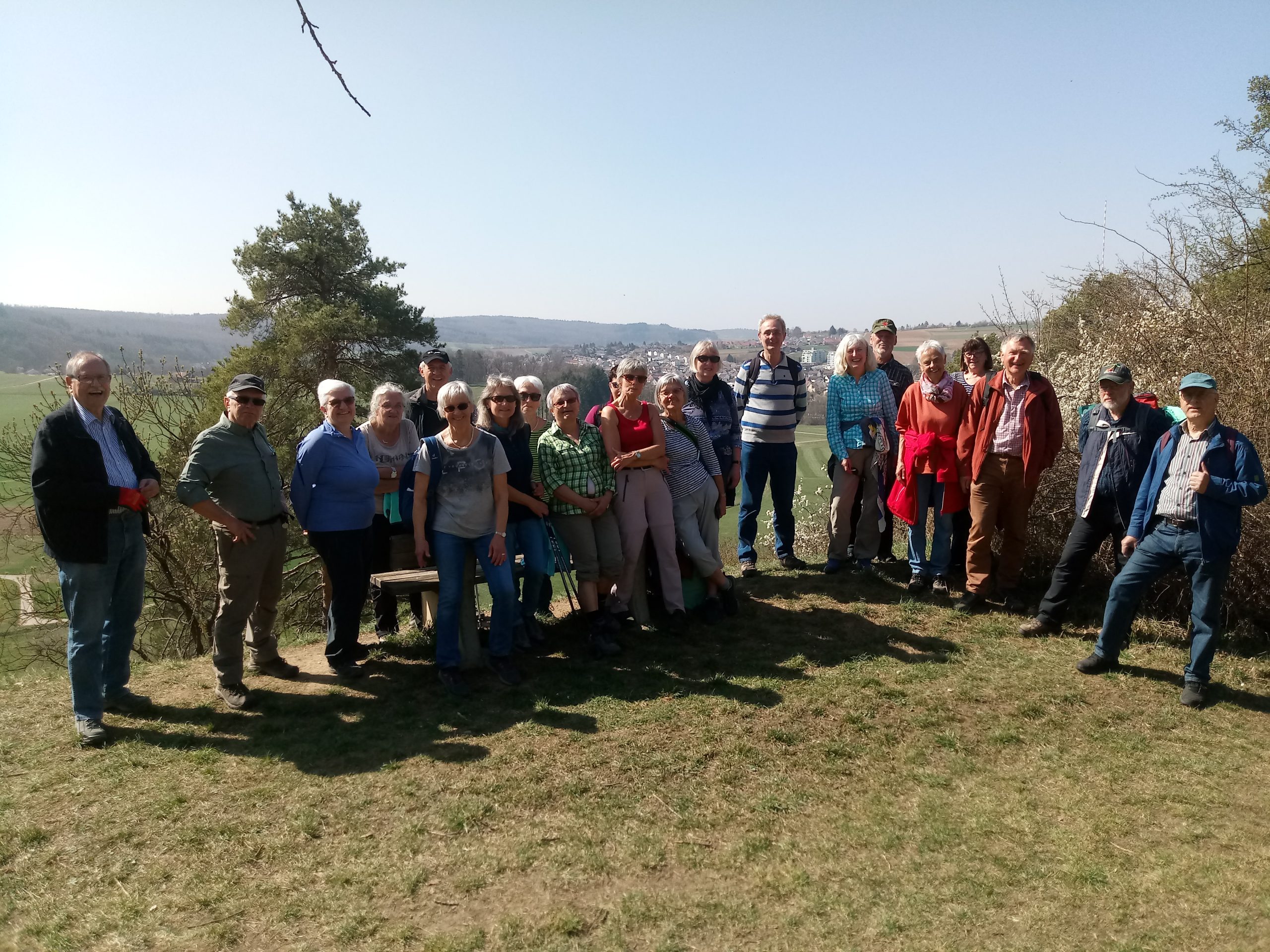 Wanderhighlight „Kammertenberg“ bei strahlendem Wanderwetter.