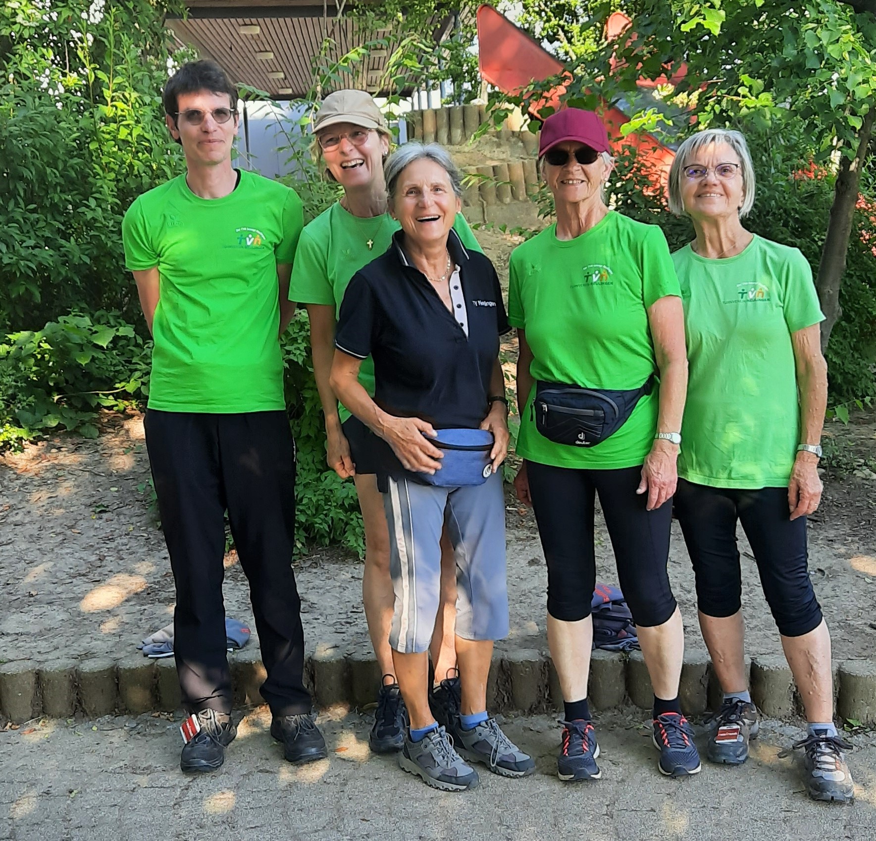 Walking-Gruppe beim Gaißeschennerlauf 2023