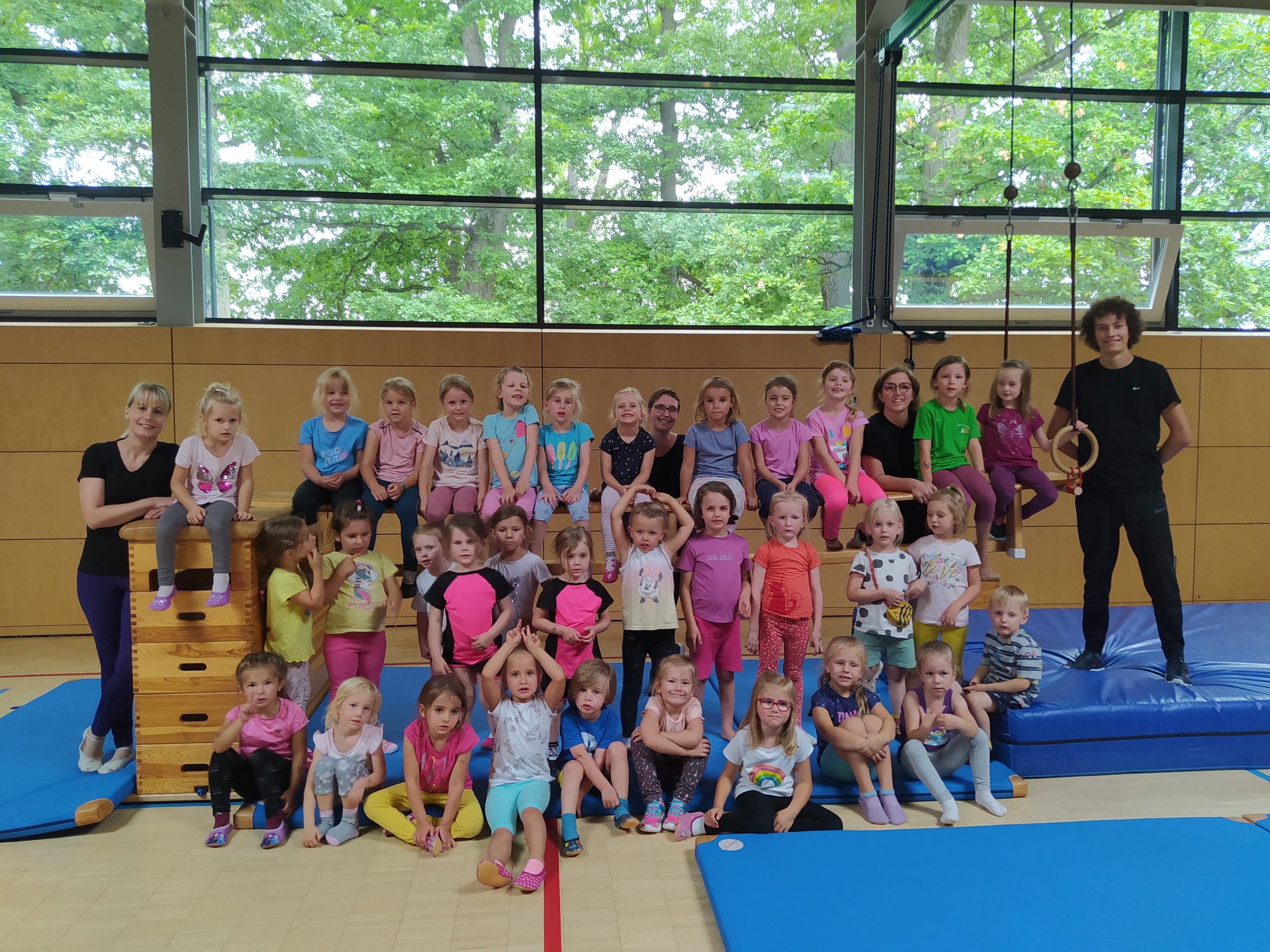Mit viel Bewegung in die Sommerpause – Die Mädchen aus der Vorschulgruppe des TV Neulingen