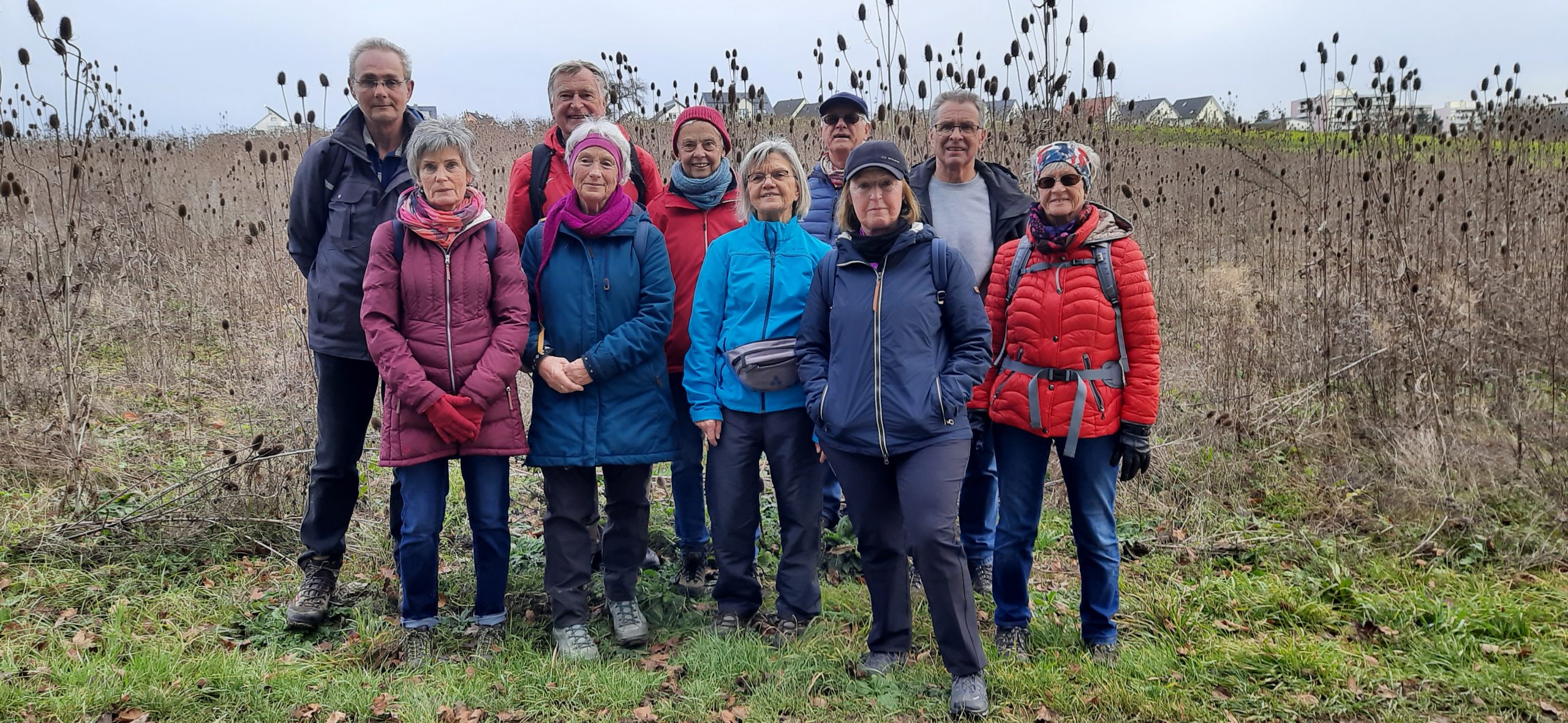 Fröhliche Adventswanderung auf Neulinger Fluren