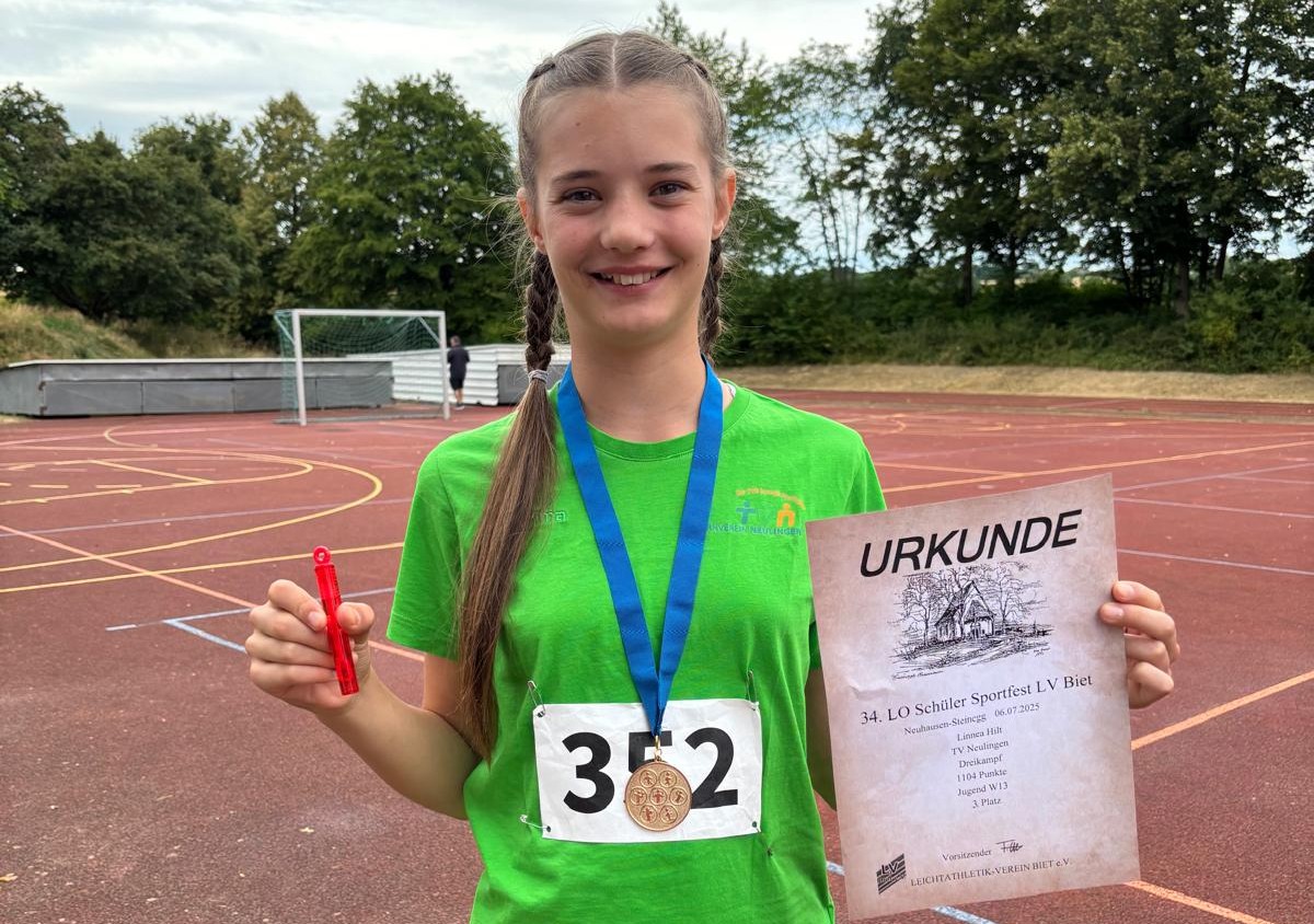 TV Neulingen beim Schülersportfest in Neuhausen-Steinegg