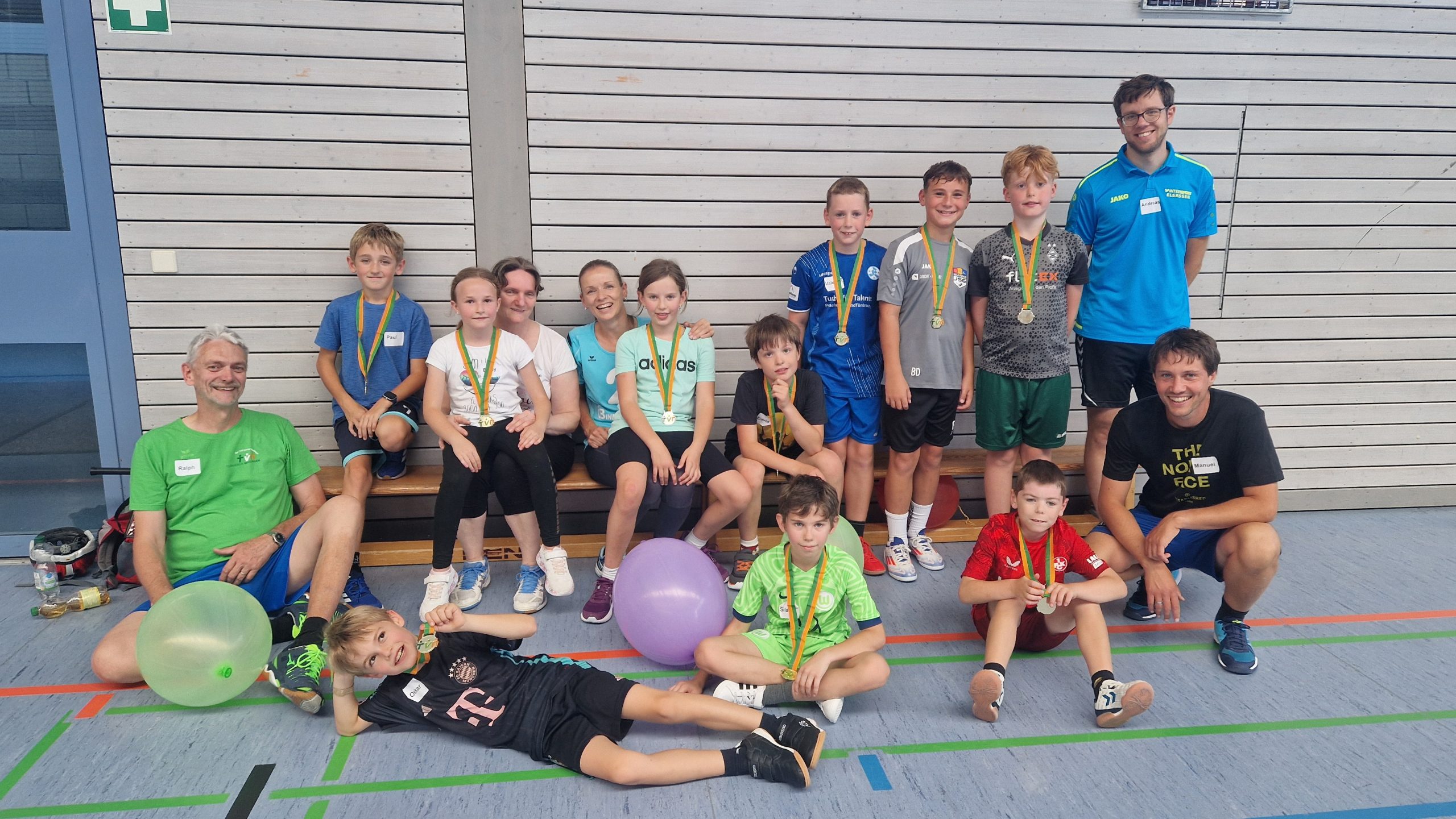 Kinderferientage – Ballsport-Parcours des TV-Neulingen