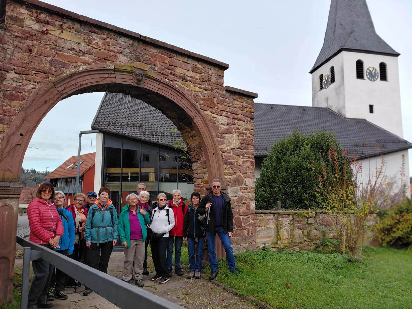 Rundwanderung in Pfinztal bei bestem Wanderwetter