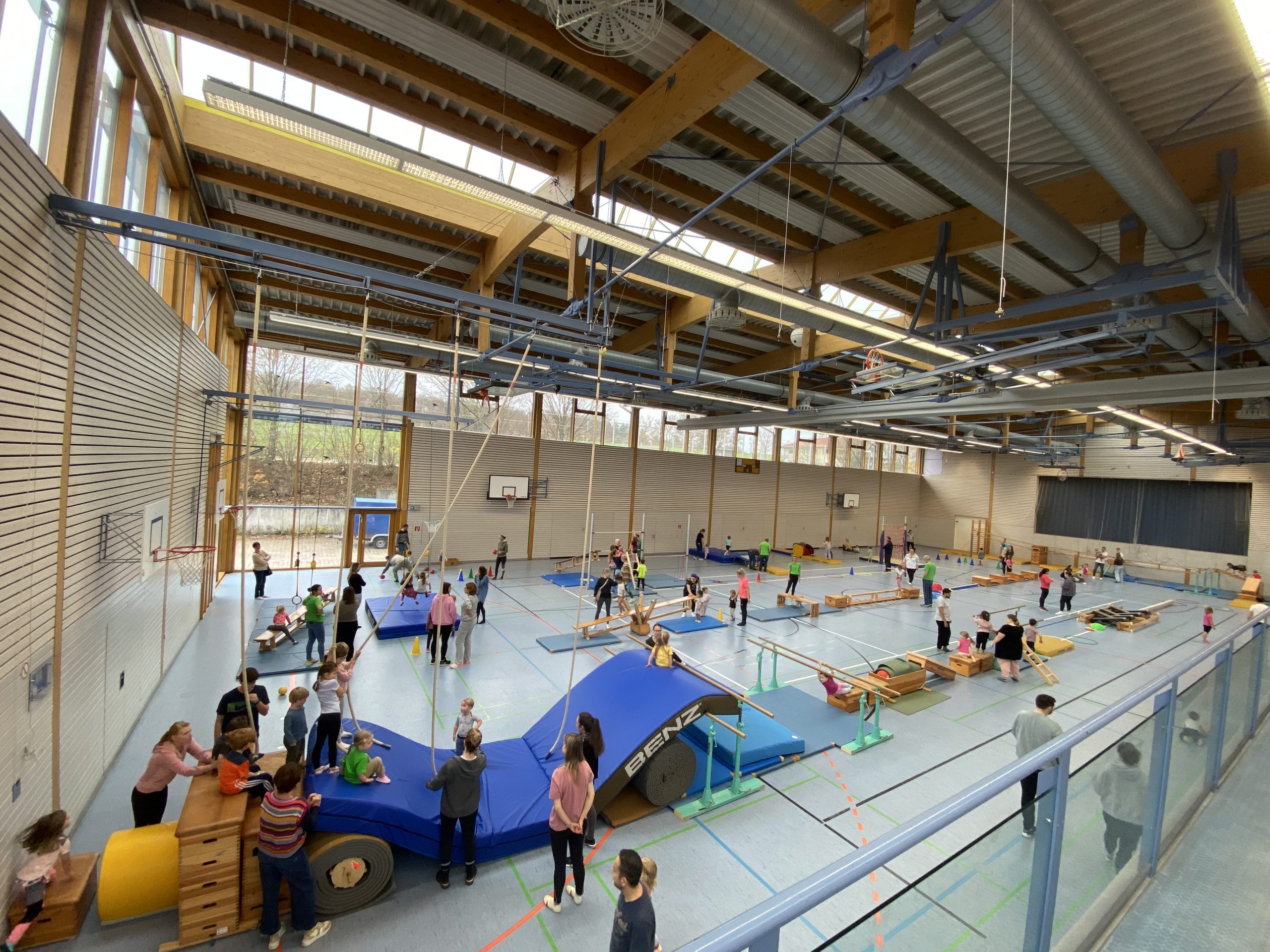 Bewegungstag für Kinder in der Gräfin-Rhena-Halle
