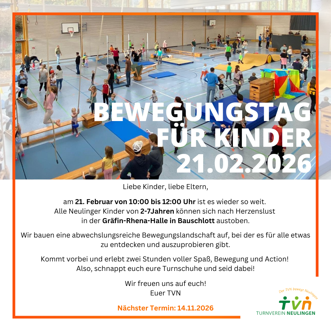 Bewegungstag für Kinder