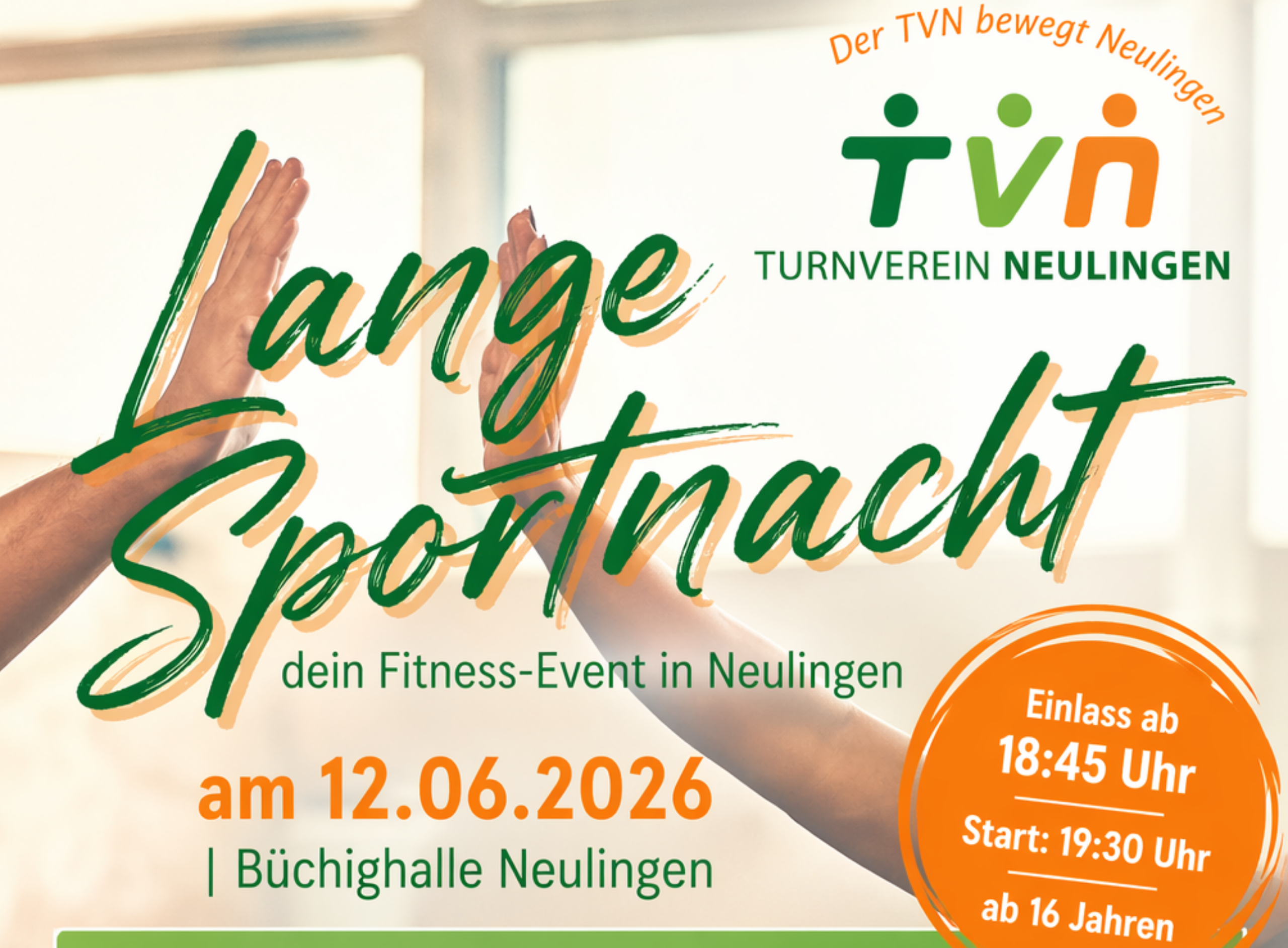 12.06.2026 Lange Sportnacht in der Büchighalle