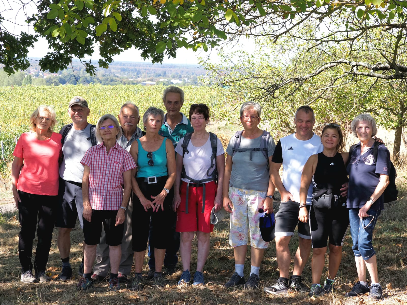 Rund um Zeutern bei traumhaftem Wanderwetter